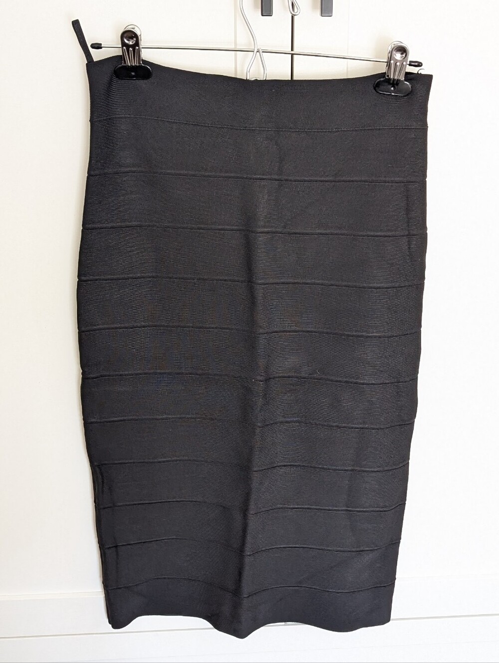 Classic Black Bandage Pencil Skirt - Women